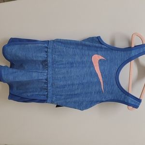 Nike Childs Romper vivid blue, size 6x
